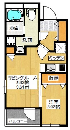 高須駅 徒歩6分 1階の物件間取画像